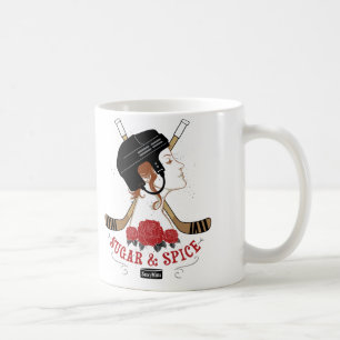 Zucker und Spice Womens Hockey Kaffeetasse
