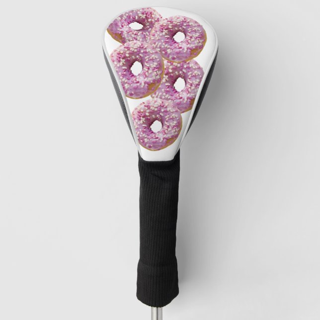 ZuckerDonuts mit Sprinklen Golf Headcover (Vorderseite)