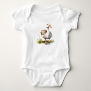 Zuckerente, Landtiere, Babydusche Baby Strampler