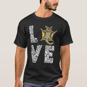 Zuckergleiter Liebt Gleiten Tier Australisches Eic T-Shirt