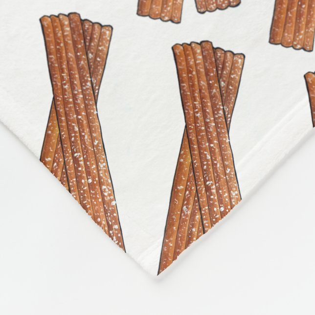 Zuckerhut Churro Fried Dough Pastries Churros Prin Fleecedecke (Ecke)