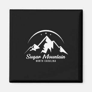 Zuckerhut Nord-Carolina Skigebiet Sn Magnet