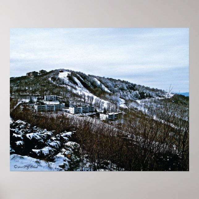 Zuckerhut, North Carolina Poster (Vorne)