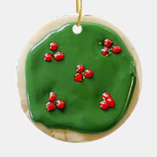 Zuckerkost Personalisiert Weihnachten Keramik Ornament
