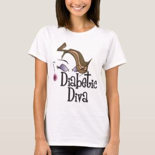 Zuckerkranke Diva T-Shirt