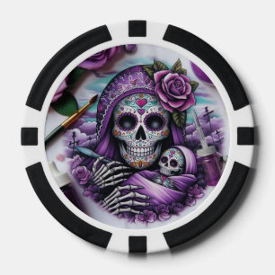 Zuckerkulpferde Muttermund-Poker-Chips Pokerchips