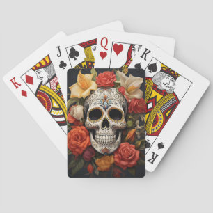 Zuckerkulpturen Klassische Playing Cards Spielkarten