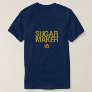 Zuckermacher mit Ahornblatt T-Shirt