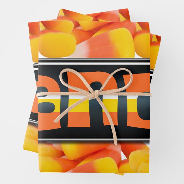 Zuckermais Geschenkpapier Set (Beispiel)