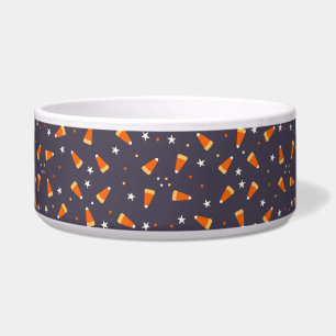 Zuckermais und Sterne Halloween Pet Bowl Napf