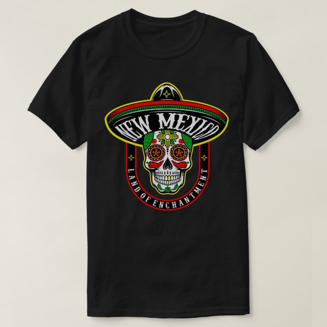 Zuckermöwe in New Mexico T-Shirt (Design vorne)