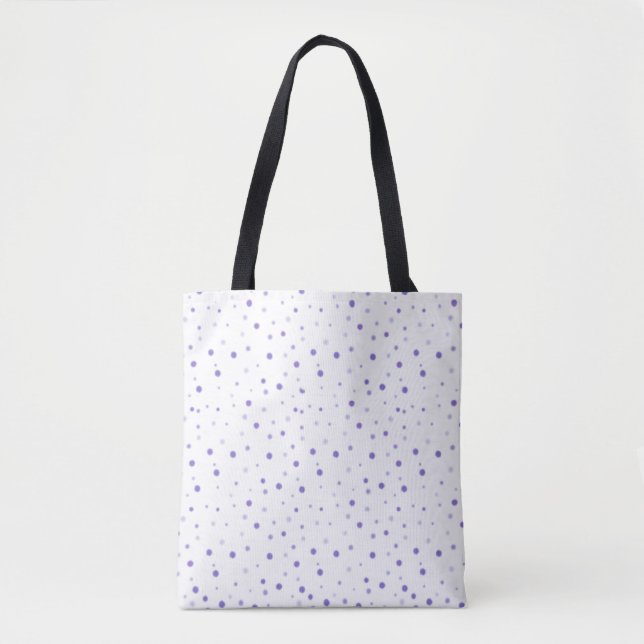 Zuckerpflaume auf Weiß Tasche (Vorderseite)