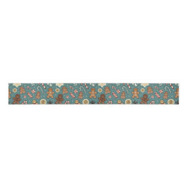 Zuckerpflaumen-Swirls Ripsband