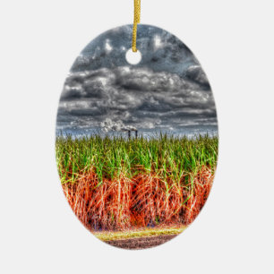 ZUCKERROHR-UND MÜHLstapel QUEENSLAND AUSTRALIEN Keramik Ornament
