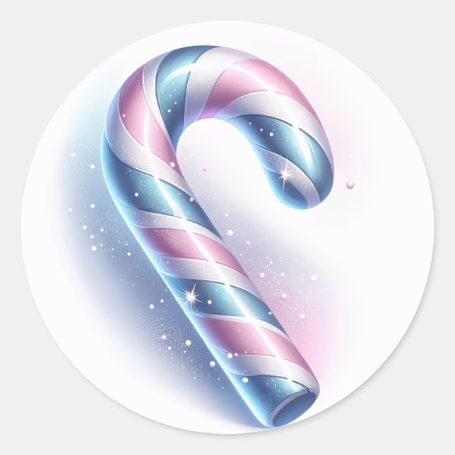 Zuckerrohraufkleber Runder Aufkleber (Vorderseite)