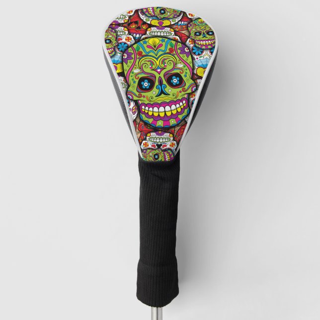 Zuckerrohrmuster Golf Headcover (Vorderseite)