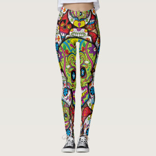 Zuckerrohrmuster Leggings