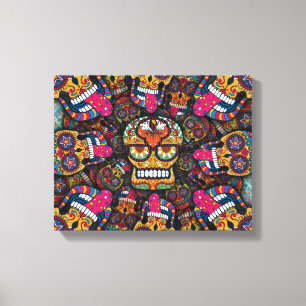 Zuckerrohrmuster Leinwanddruck