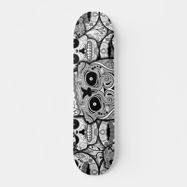 Zuckerrohrmuster Skateboard (Vorne)