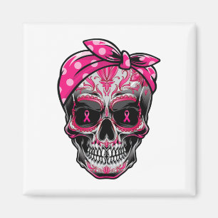 Zuckerrüben-Brustkrebs-Bewusstsein rosa Ribbon Ca Magnet