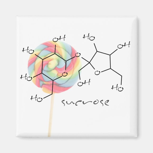 Zuckerrush Magnet (Vorne)