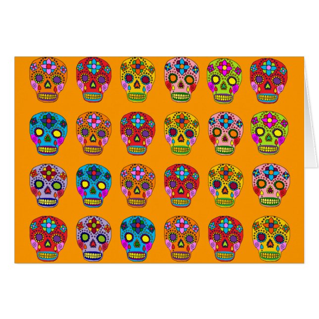 Zuckerschädel (Vorderseite (Horizontal))