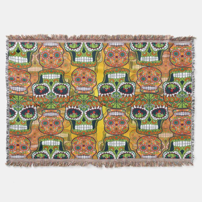 Zuckerschädel Decke (Vorderseite)