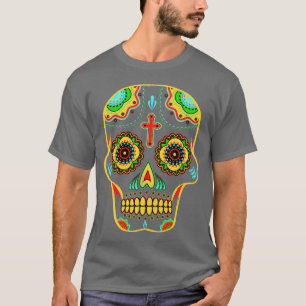 Zuckerschädel farbenreich T-Shirt