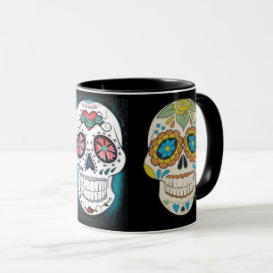 Zuckerschädel-Kaffee-Tasse Tasse