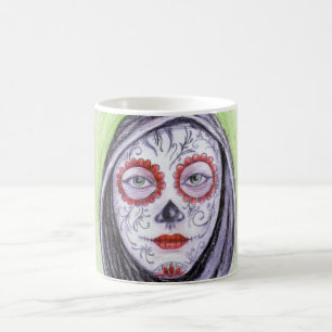 Zuckerschädel Kaffeetasse