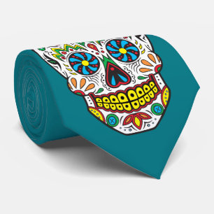 Zuckerschädel Krawatte