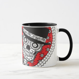 Zuckerschädel-Paare Tasse