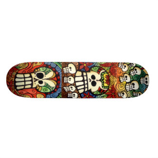 Zuckerschädel-Skateboard-Entwurf Skateboard