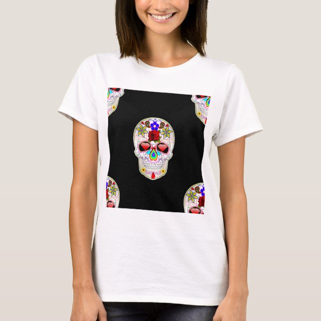 Zuckerschädel T-Shirt (Vorderseite)
