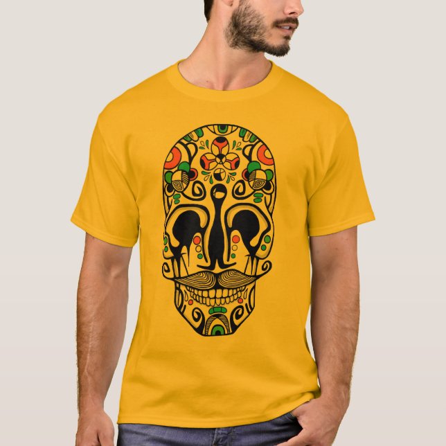 Zuckerschädel T-Shirt (Vorderseite)