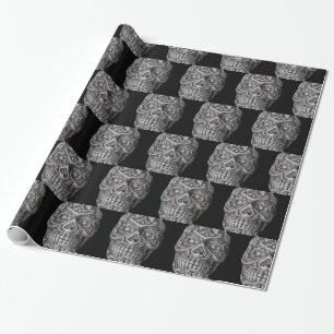 Zuckerschädel-Tag der Toten Thunder_Cove Geschenkpapier