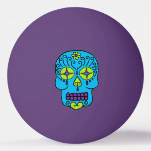 Zuckerschädel Tischtennisball