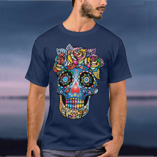 Zuckerskulptur, Tag der Toten T-Shirt