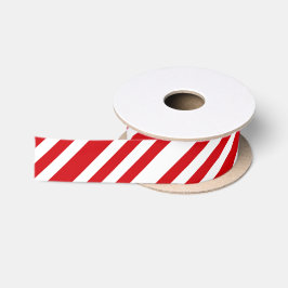Zuckerstange-gestreiftes Weihnachtsgeschenk-Paket Satinband