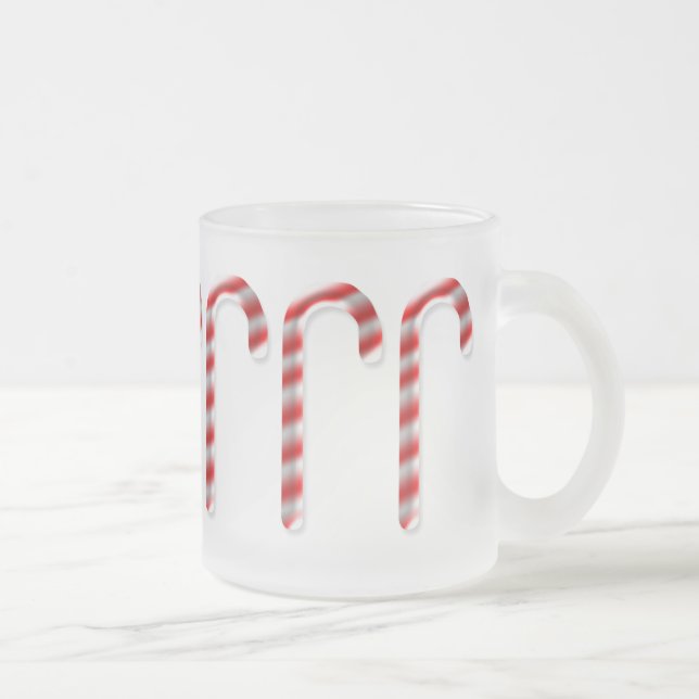 Zuckerstange-Marschieren Mattglastasse (Rechts)