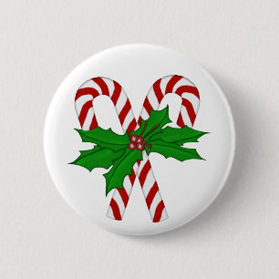 Zuckerstange-Sammlung Button