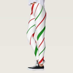 Zuckerstange-Streifen-Leggings Leggings