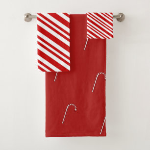 Zuckerstange Stripes Badezimmer-Tuch-Set Badhandtuch Set