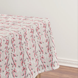 Zuckerstange Stripes Pfefferminzen Tischdecke