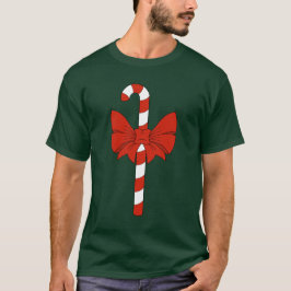 Zuckerstange und Schleife T-Shirt