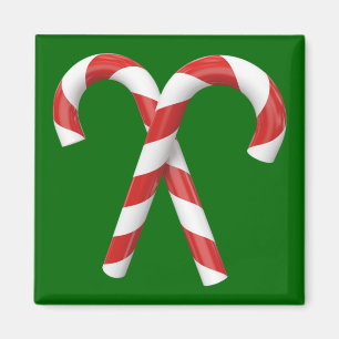 Zuckerstange-Weihnachtsmagnet Magnet