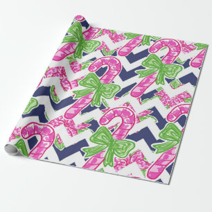 Zuckerstange-WeihnachtsPackpapier Geschenkpapier