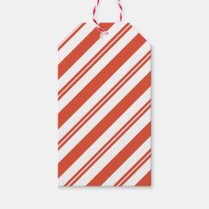Zuckerstangen-Chor-Diagonale Geschenkkarte Geschenkanhänger