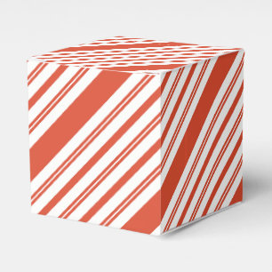 Zuckerstangen-Chor-Streifen-Diagonal Geschenkschachtel