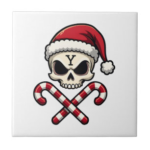 Zuckerstangen-Crew-Totenkopf-Weihnachten 2025 Lust Fliese